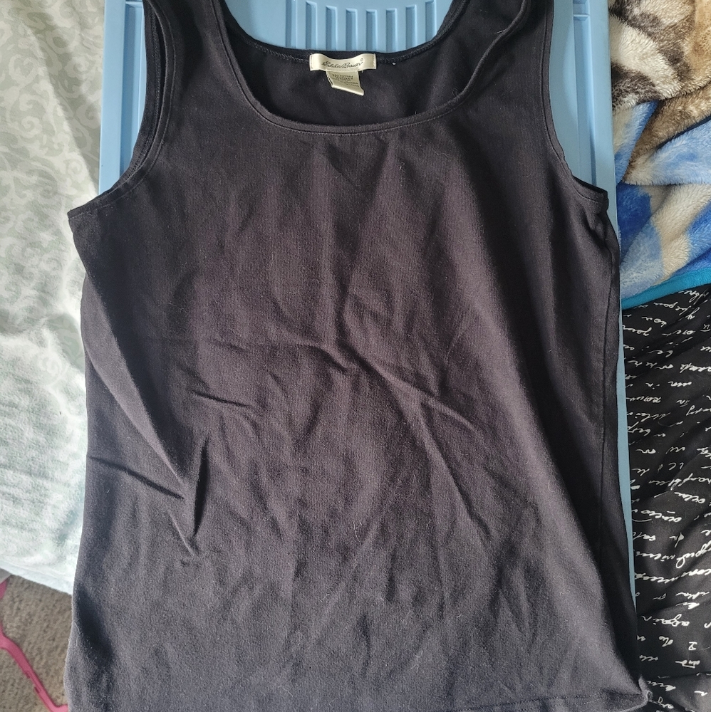 Black Eddie Bauer sleeveless top